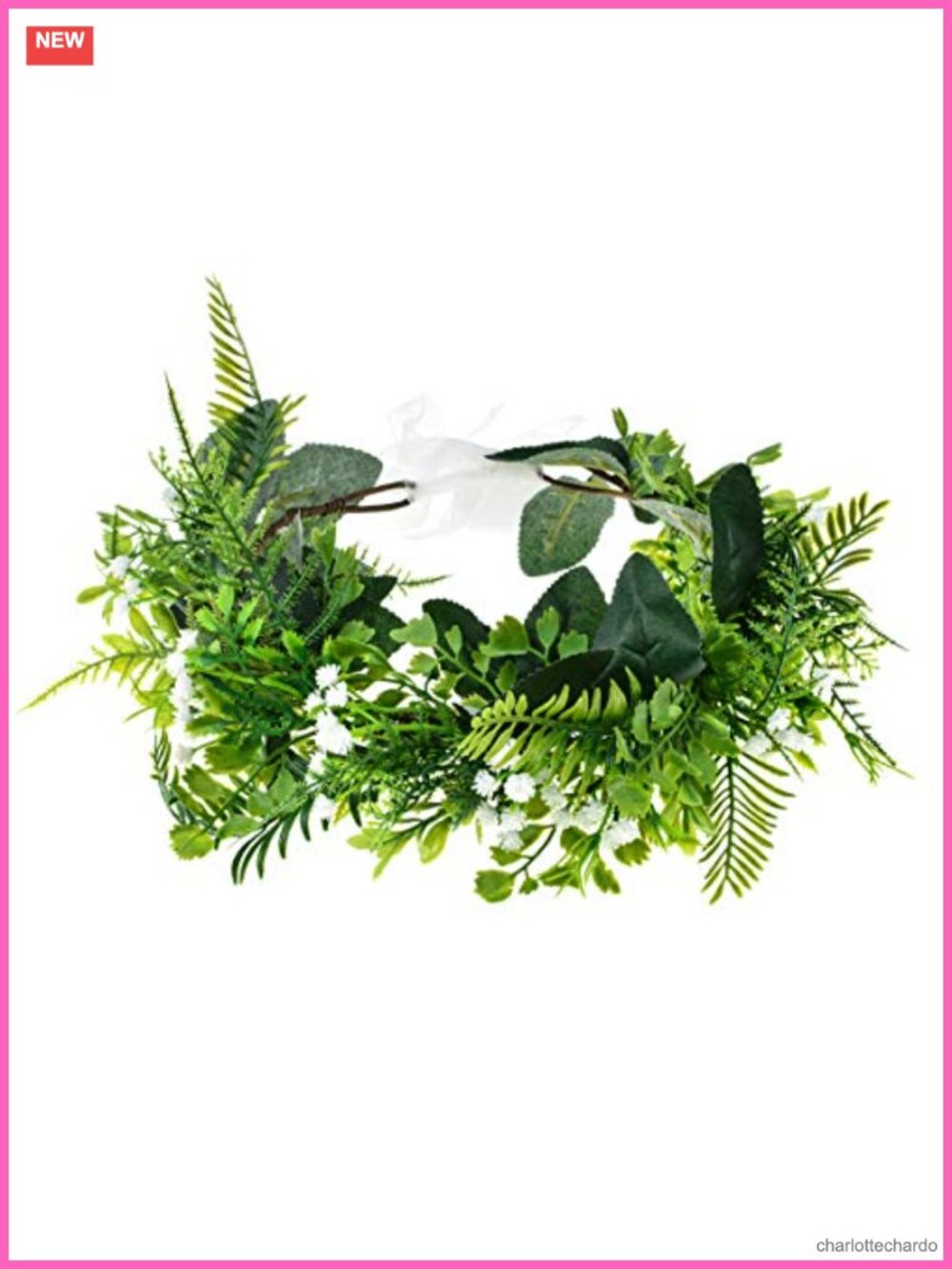 Handmade Leaf Crown Bridal Headpiece Polyester Grecian Wedding Hair Accessory